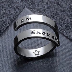 “I am Enough” ring